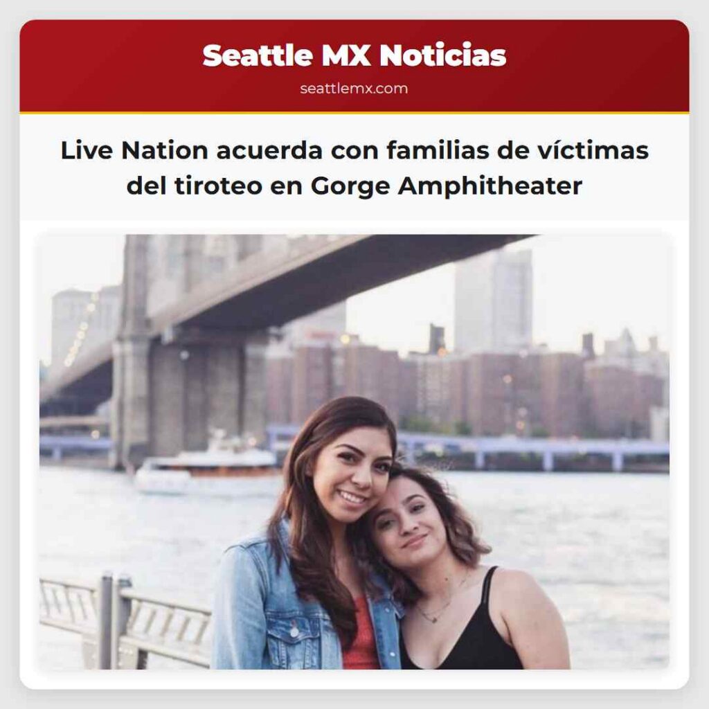 Live Nation acuerda con familias de víctimas del