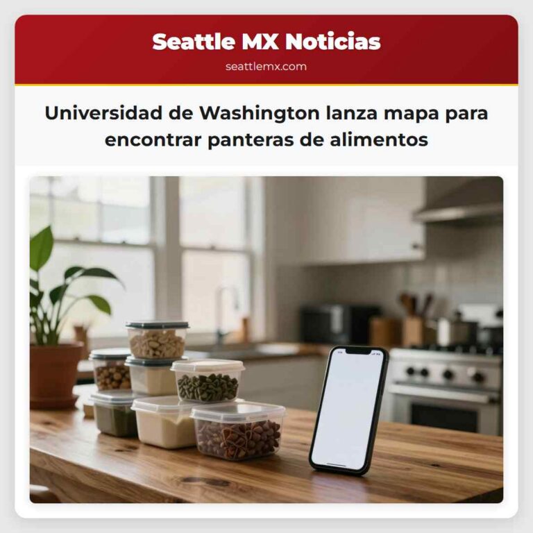 Universidad de Washington lanza mapa para encontrar panteras de alimentos