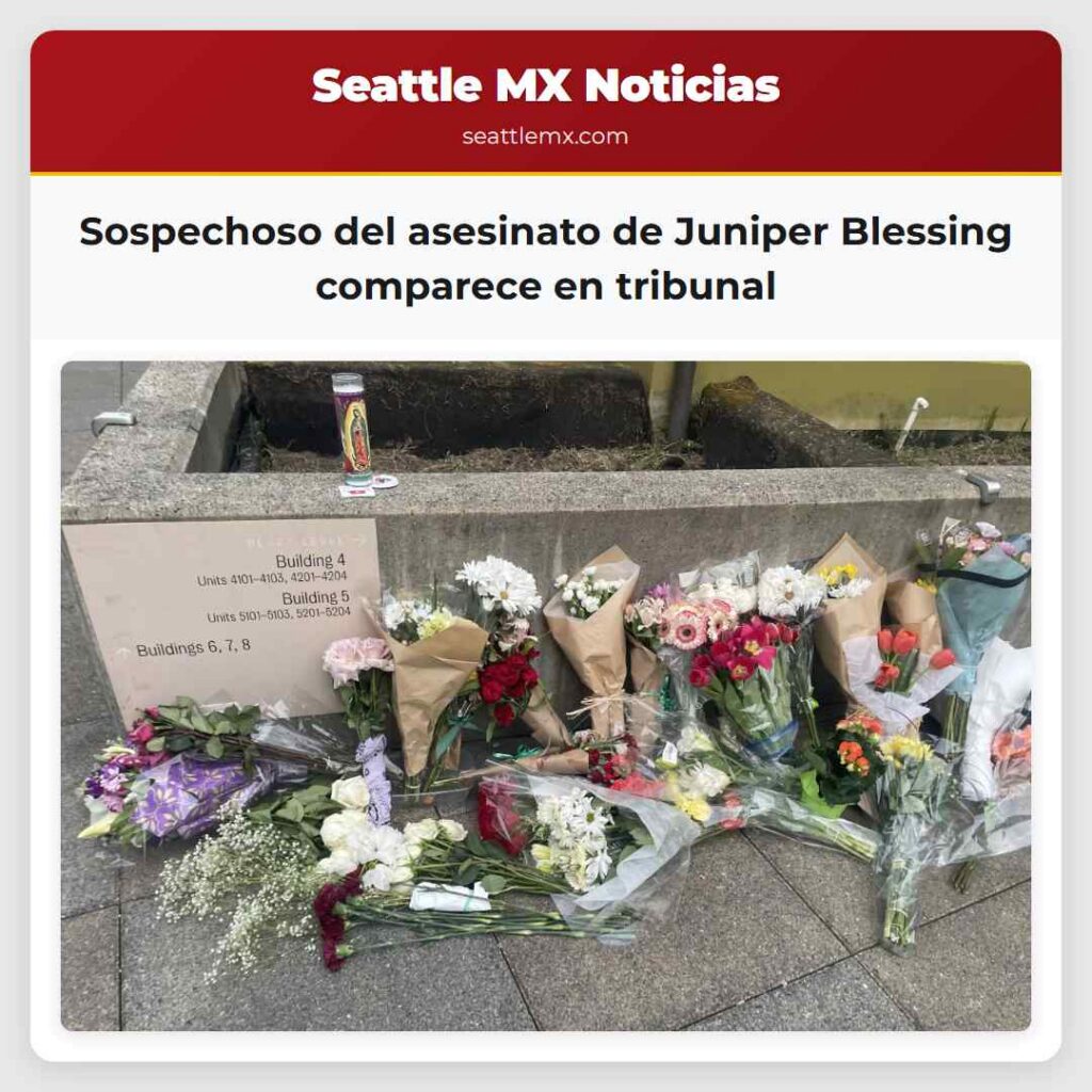 Sospechoso del asesinato de Juniper Blessing