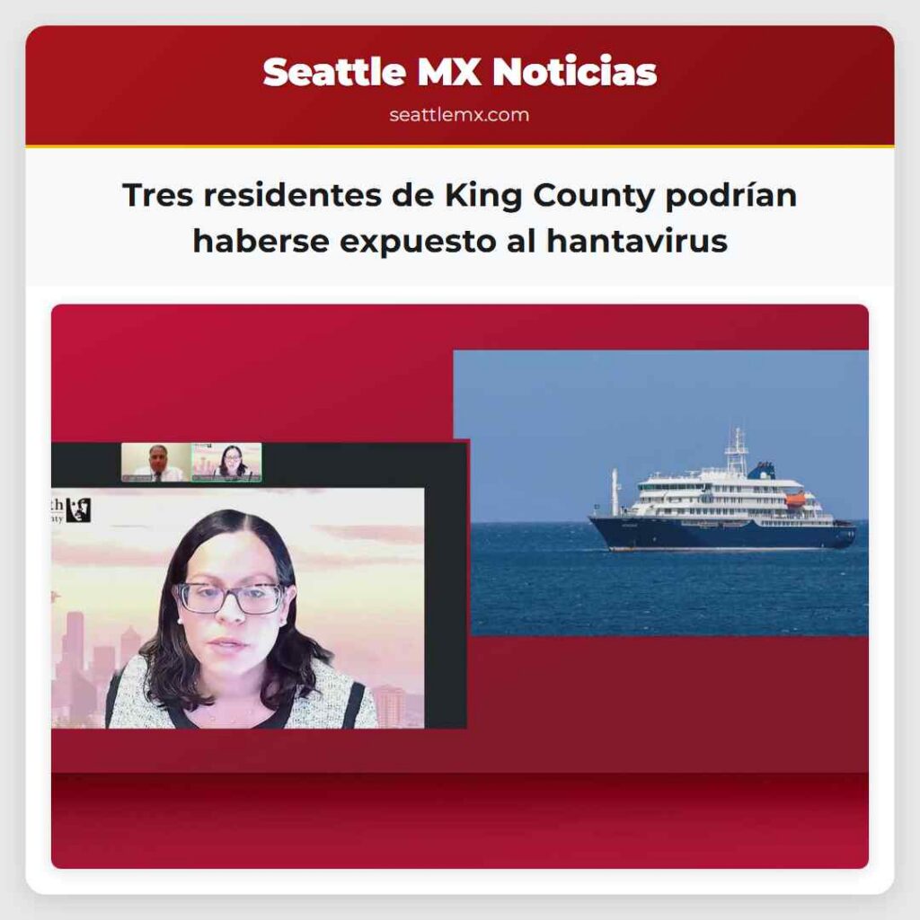 Tres residentes de King County podrían haberse