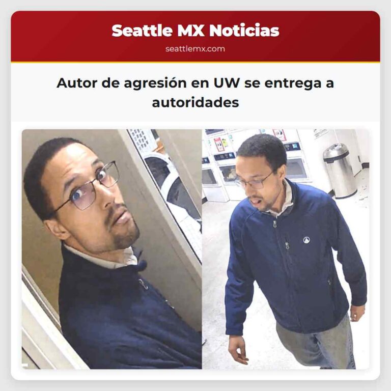 Autor de agresión en UW se entrega a autoridades