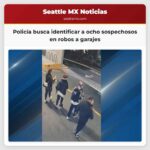 Policía busca identificar a ocho sospechosos en robos a garajes