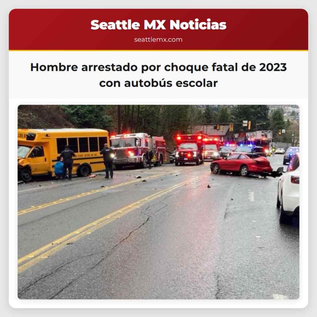 Hombre arrestado por choque fatal de 2023 con