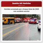Hombre arrestado por choque fatal de 2023 con autobús escolar