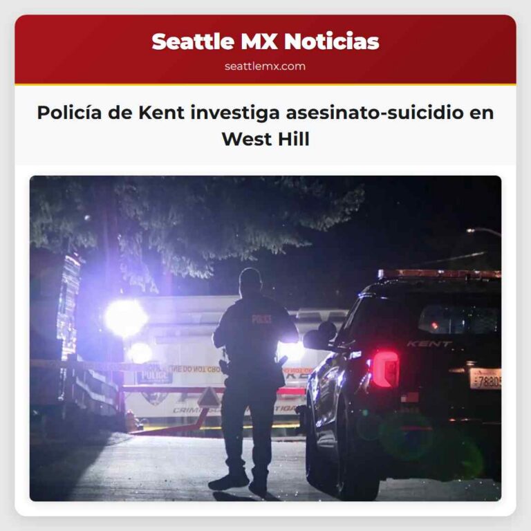 Policía de Kent investiga asesinato-suicidio en West Hill