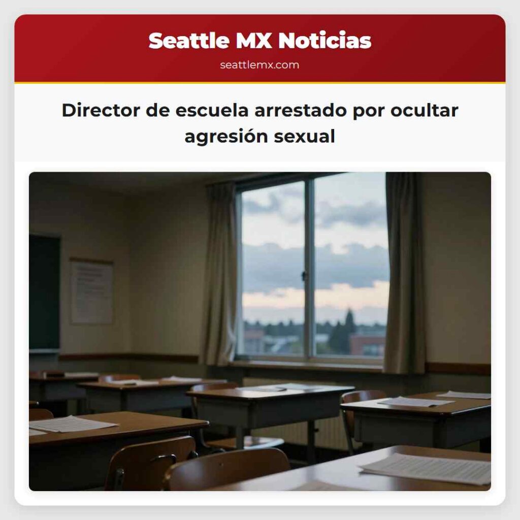 Noticias De Seattle 1 Director de escuela arrestado por ocultar