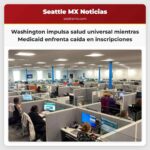 Washington impulsa salud universal mientras Medicaid enfrenta caída en inscripciones