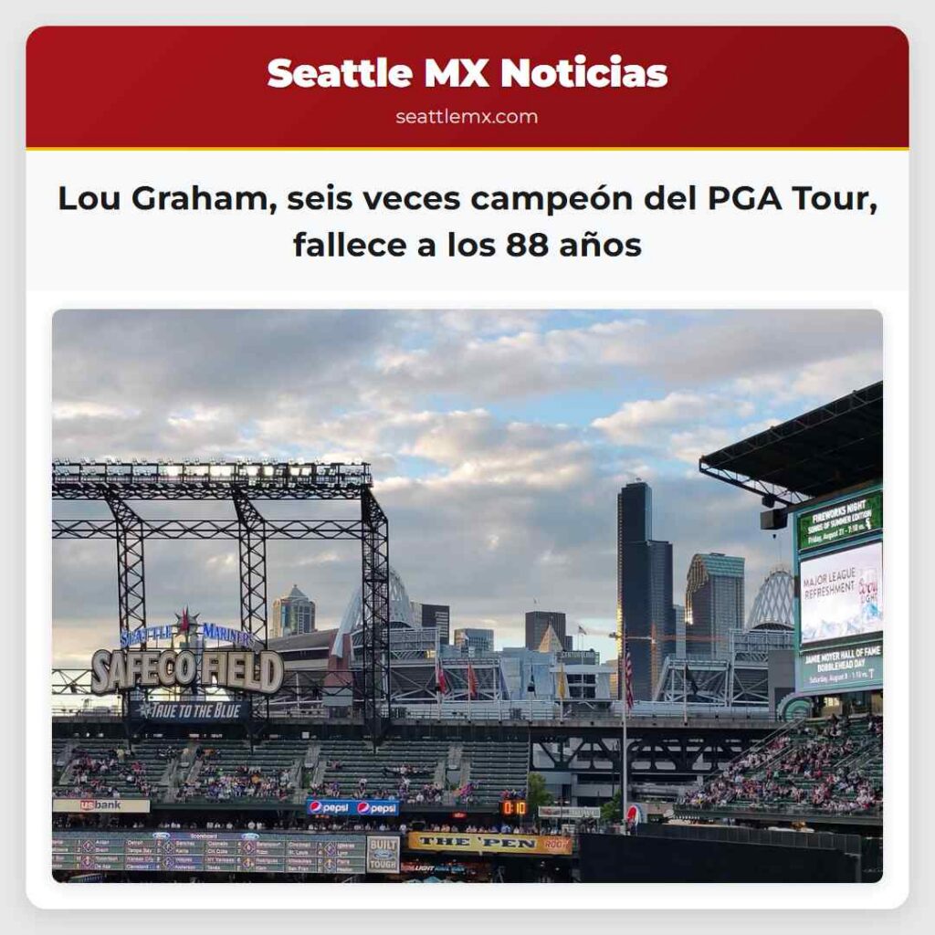 Lou Graham, seis veces campeón del PGA Tour,