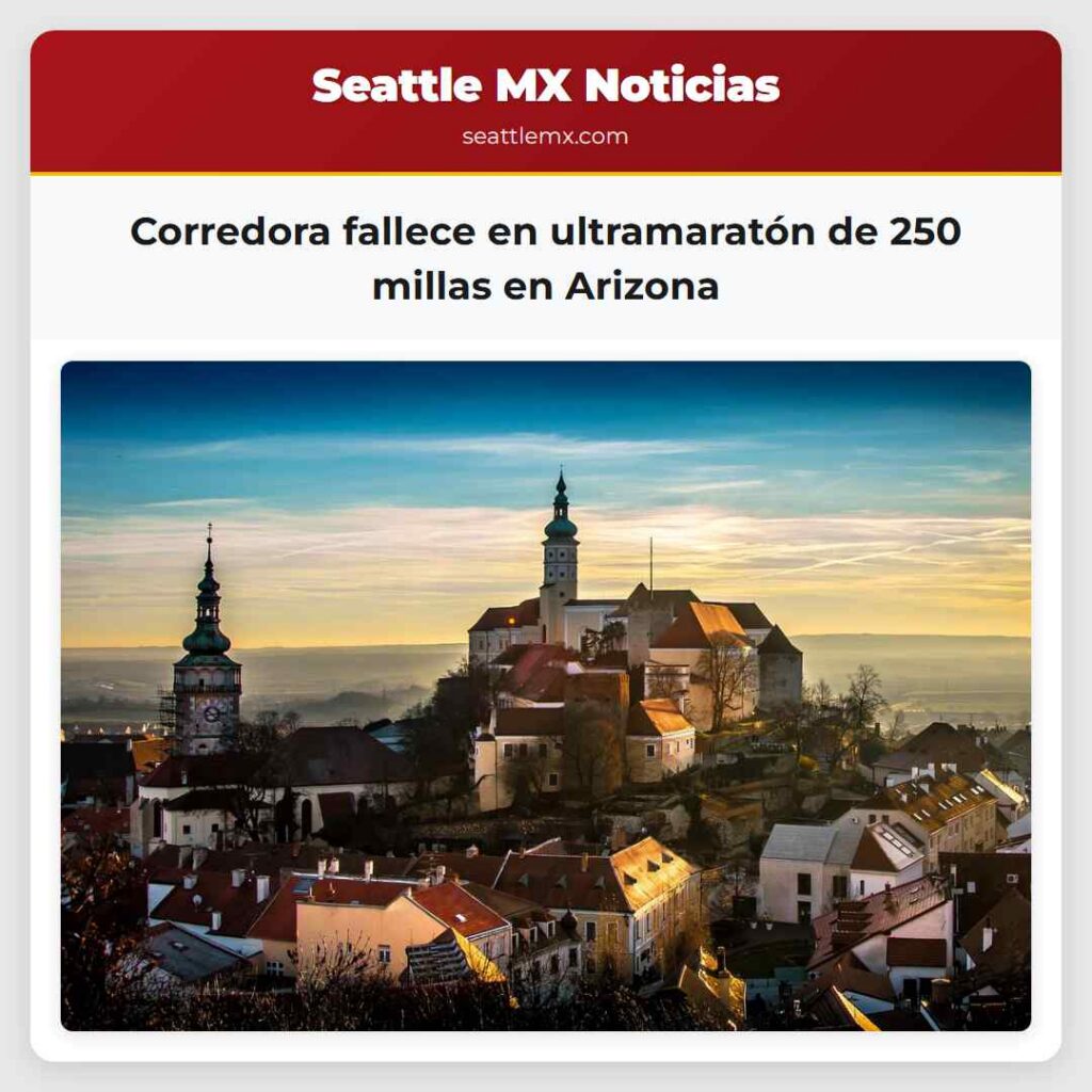 Corredora fallece en ultramaratón de 250 millas