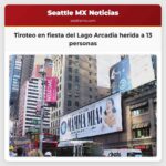 Tiroteo en fiesta del Lago Arcadia herida a 13 personas