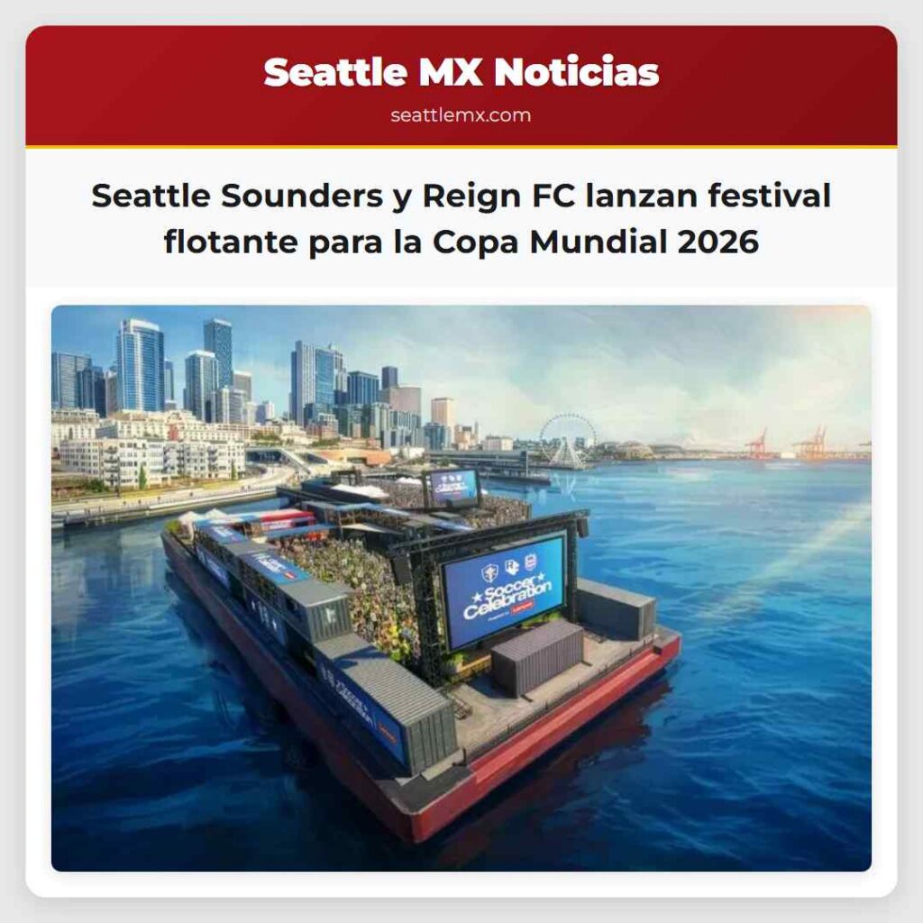 Seattle Sounders y Reign FC lanzan festival