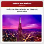 Retiro de sillas de jardín por riesgo de amputación