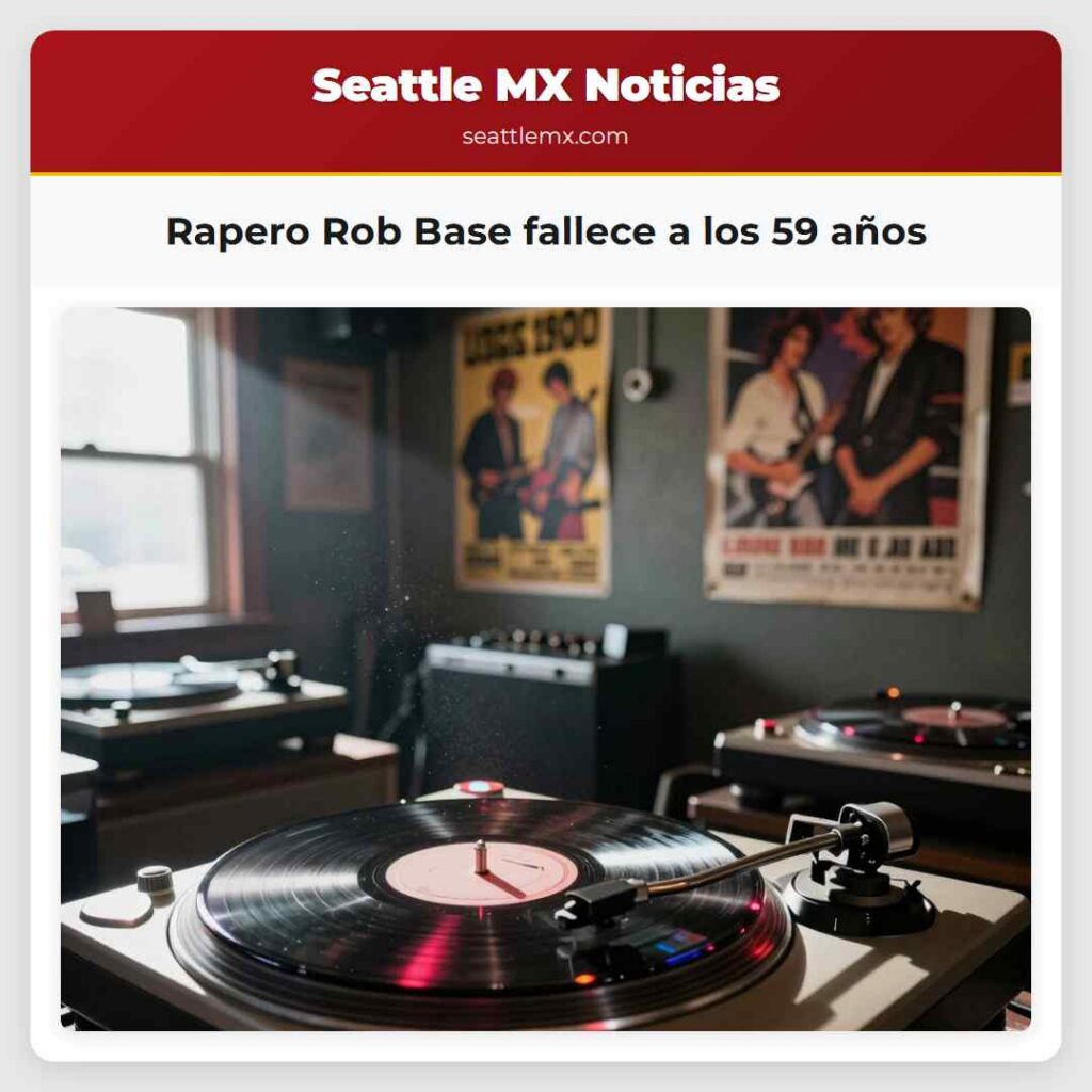 Rapero Rob Base fallece a los 59 años