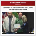 Empleados de Foss reconocidos como héroes por intervención en ataque