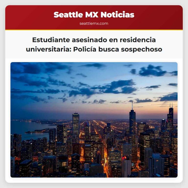 Estudiante asesinado en residencia universitaria Policía busca sospechoso