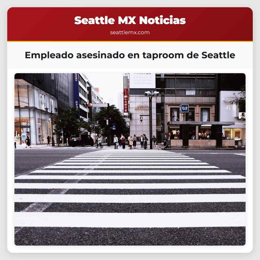 Empleado asesinado en taproom de Seattle