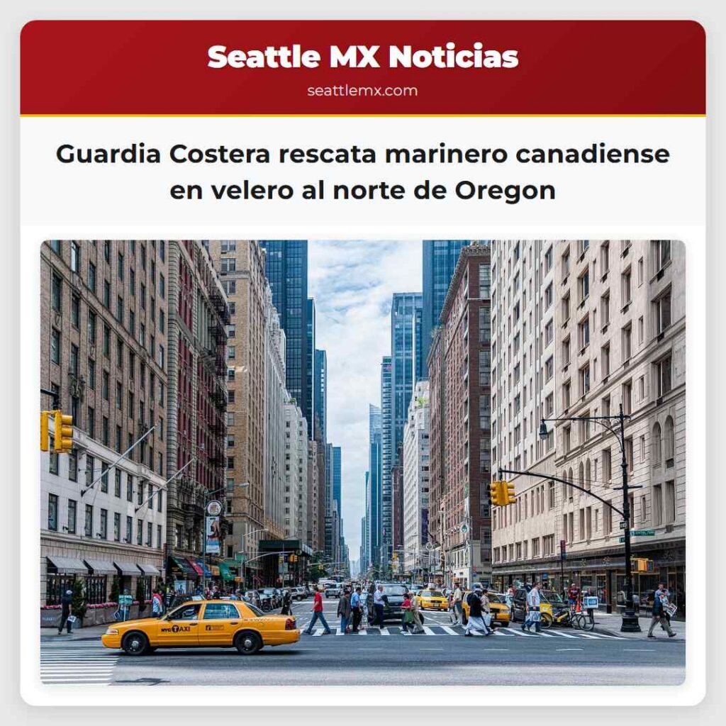 Noticias De Seattle 3 Guardia Costera rescata marinero canadiense en
