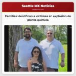 Familias identifican a víctimas en explosión de planta química