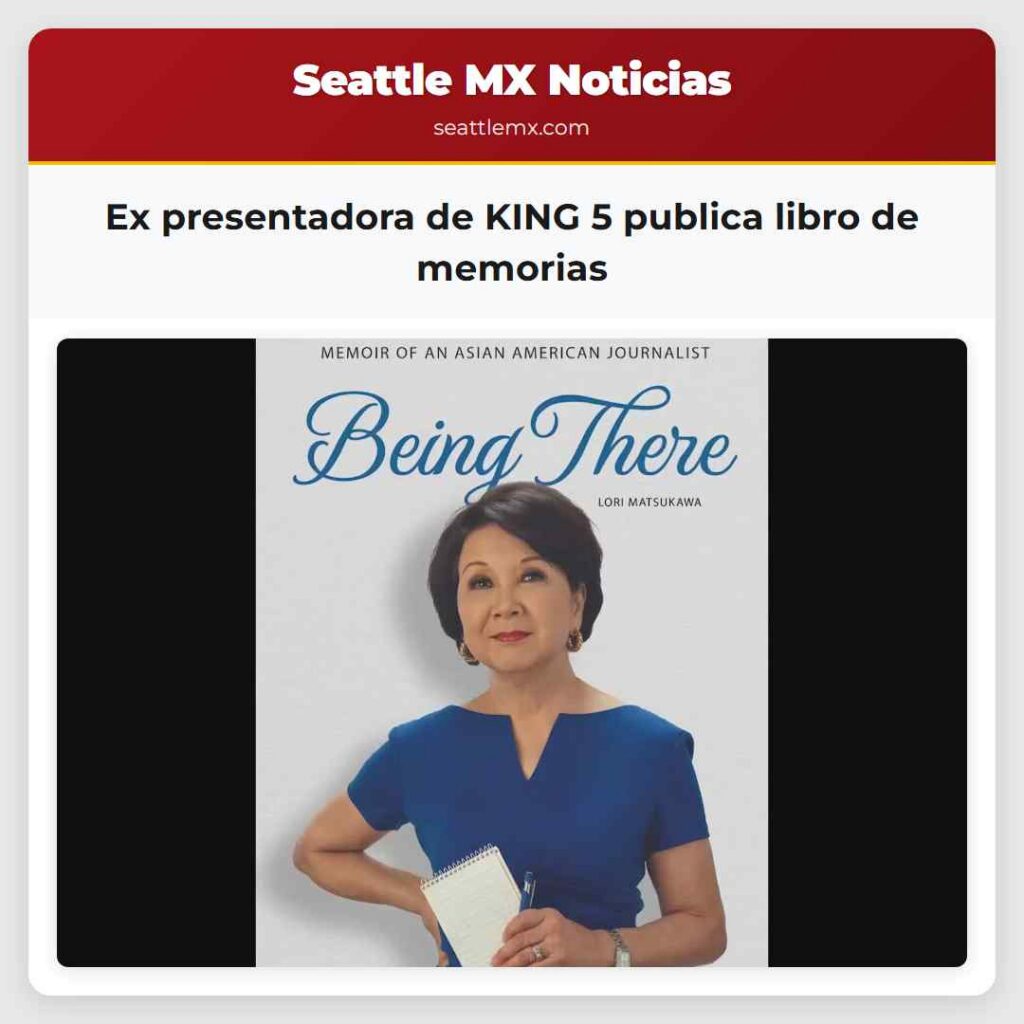Ex presentadora de KING 5 publica libro de