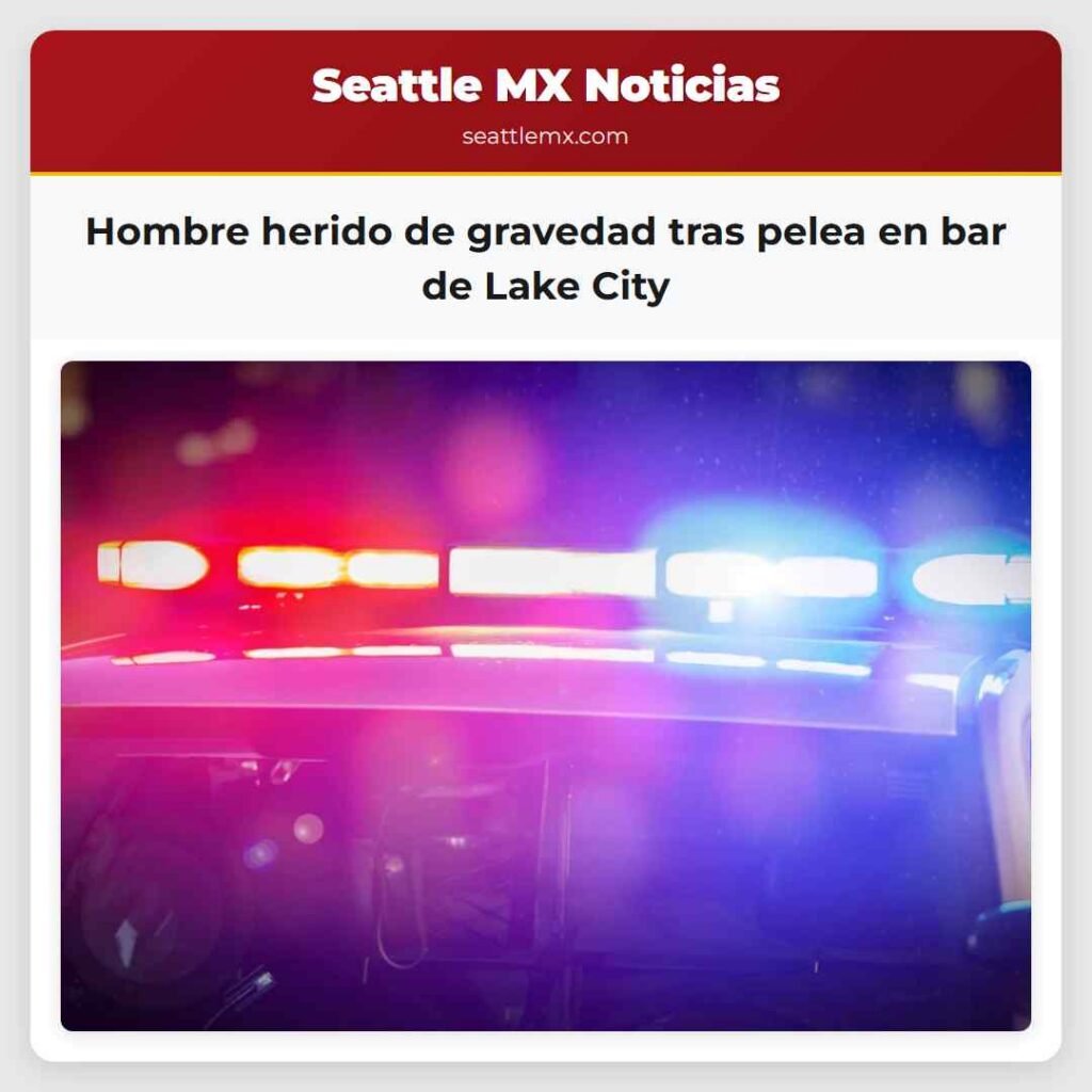 Hombre herido de gravedad tras pelea en bar de