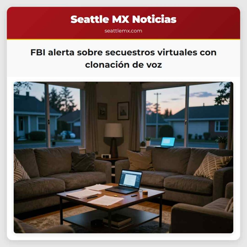 FBI alerta sobre secuestros virtuales con