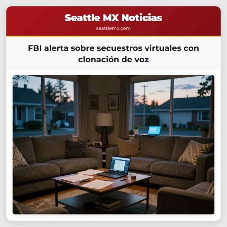 FBI alerta sobre secuestros virtuales con clonación de voz