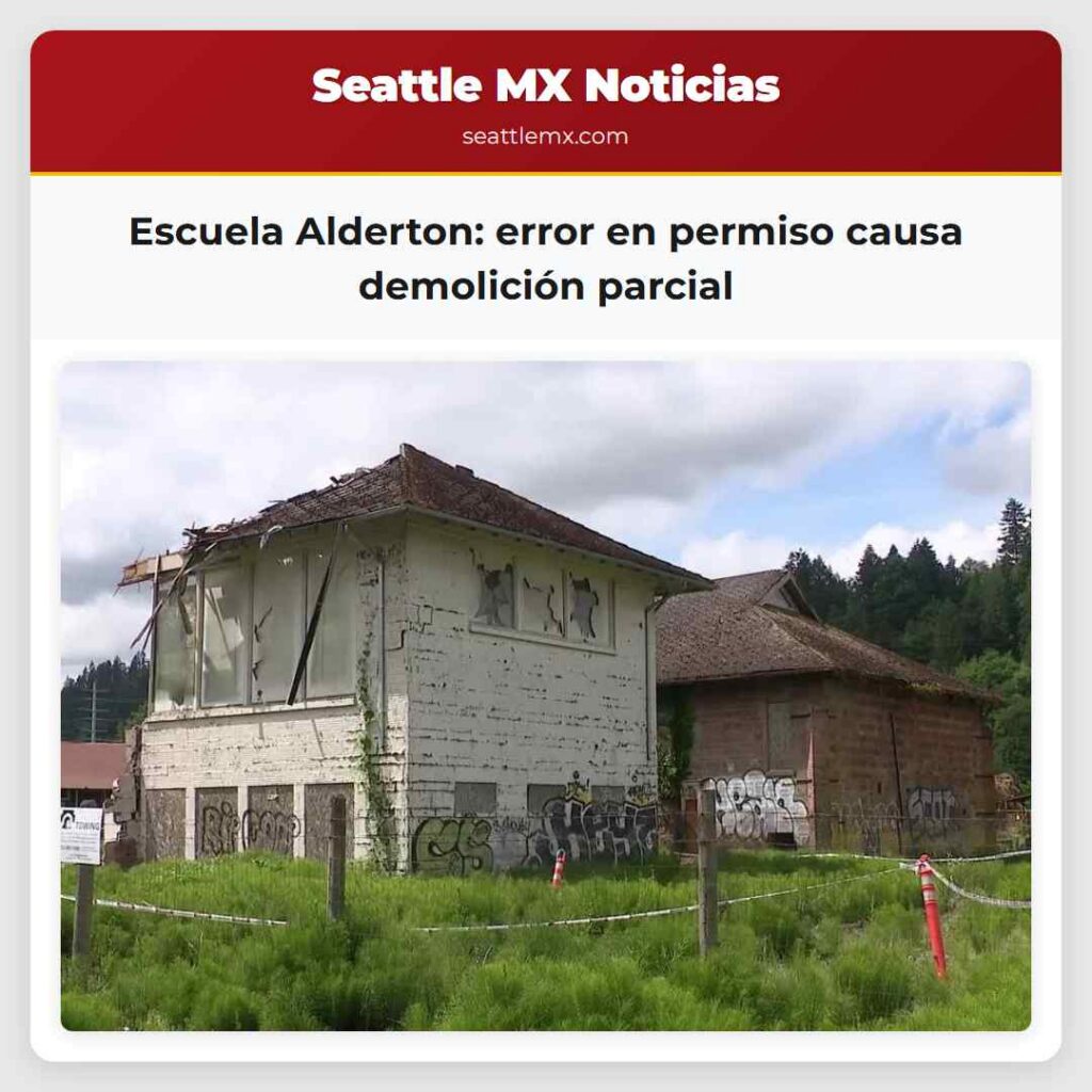 Escuela Alderton: error en permiso causa