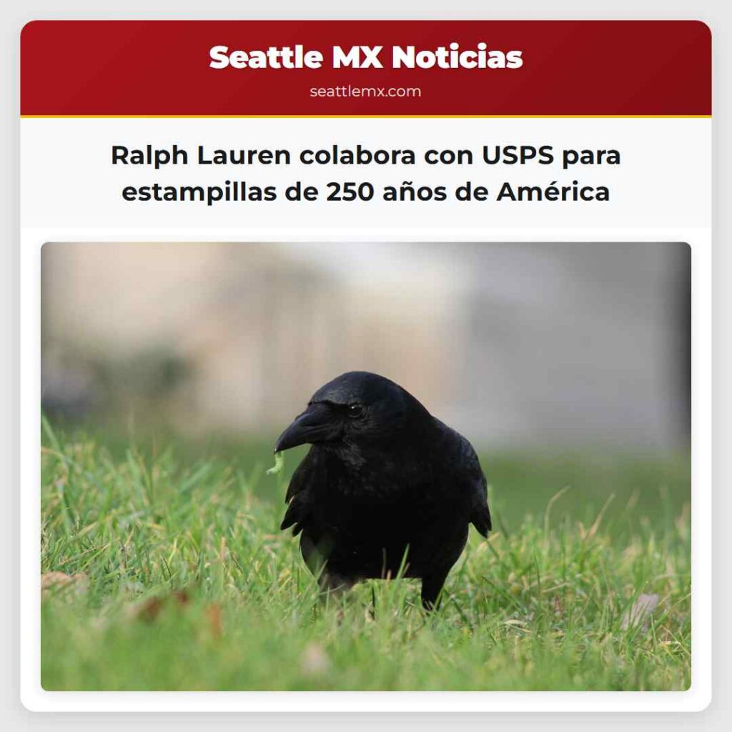 Ralph Lauren colabora con USPS para estampillas