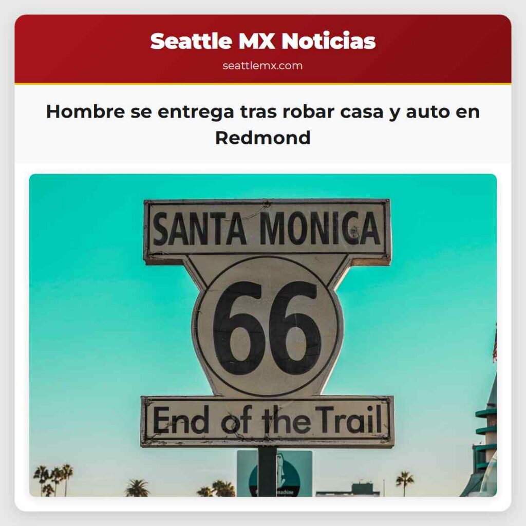 Hombre se entrega tras robar casa y auto en