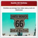 Hombre se entrega tras robar casa y auto en Redmond