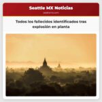 Todos los fallecidos identificados tras explosión en planta