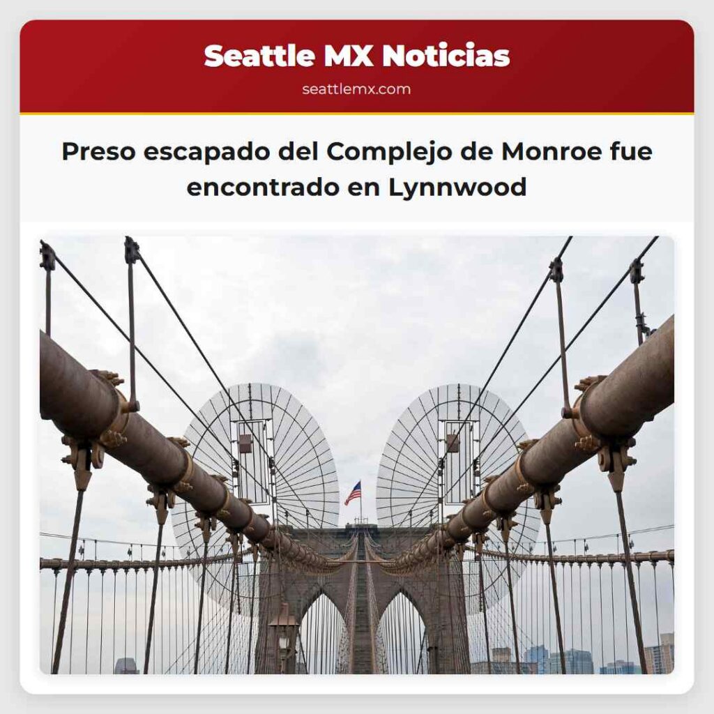 Preso escapado del Complejo de Monroe fue