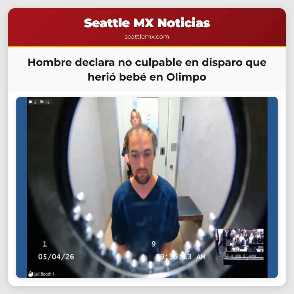 Hombre declara no culpable en disparo que herió