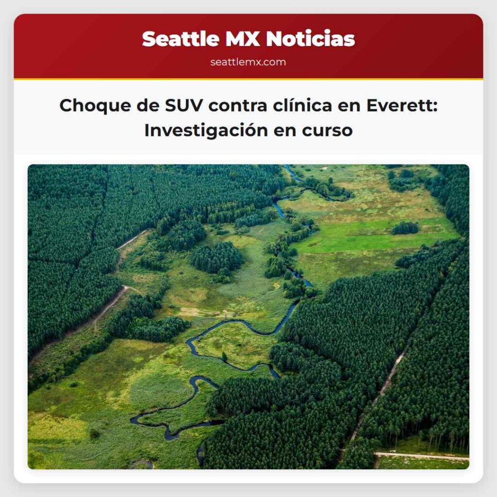 Noticias De Seattle 2 Choque de SUV contra clínica en Everett: