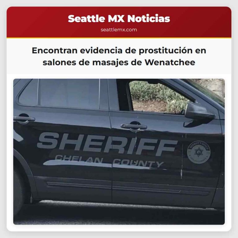 Encontran evidencia de prostitución en salones de masajes de Wenatchee