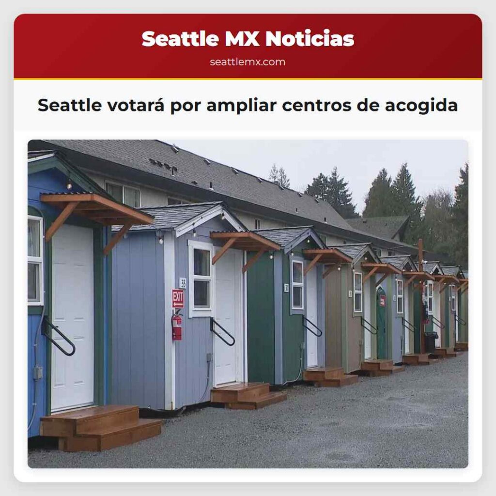 Seattle votará por ampliar centros de acogida