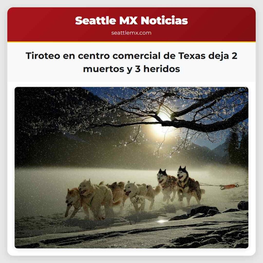 Tiroteo en centro comercial de Texas deja 2