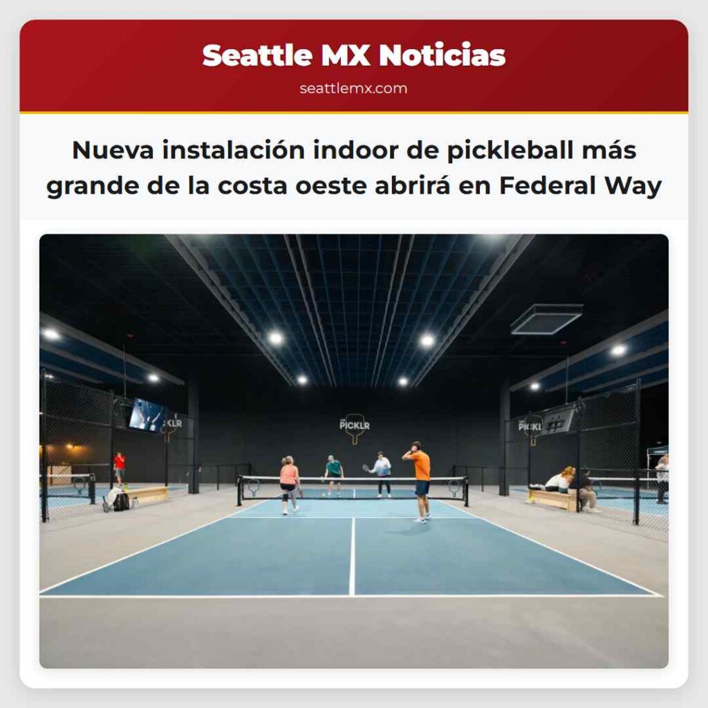 Nueva instalación indoor de pickleball más grande
