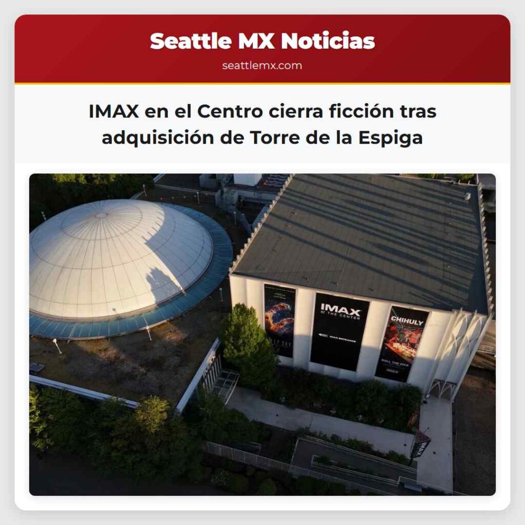IMAX en el Centro cierra ficción tras adquisición