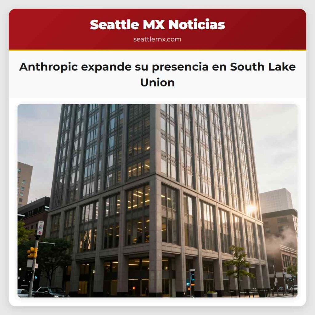 Anthropic expande su presencia en South Lake Union