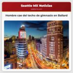 Hombre cae del techo de gimnasio en Ballard