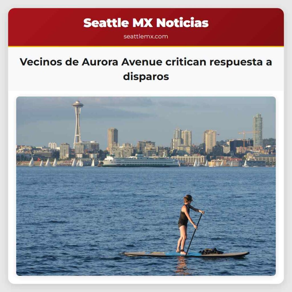 Vecinos de Aurora Avenue critican respuesta a