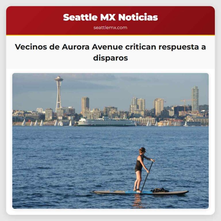 Vecinos de Aurora Avenue critican respuesta a disparos