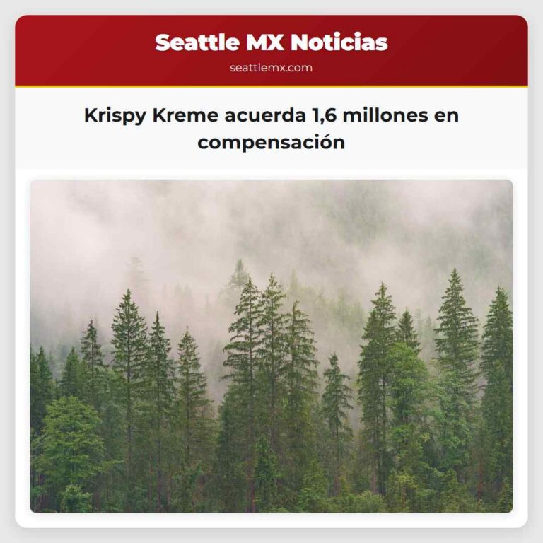 Krispy Kreme acuerda 16 millones en compensación