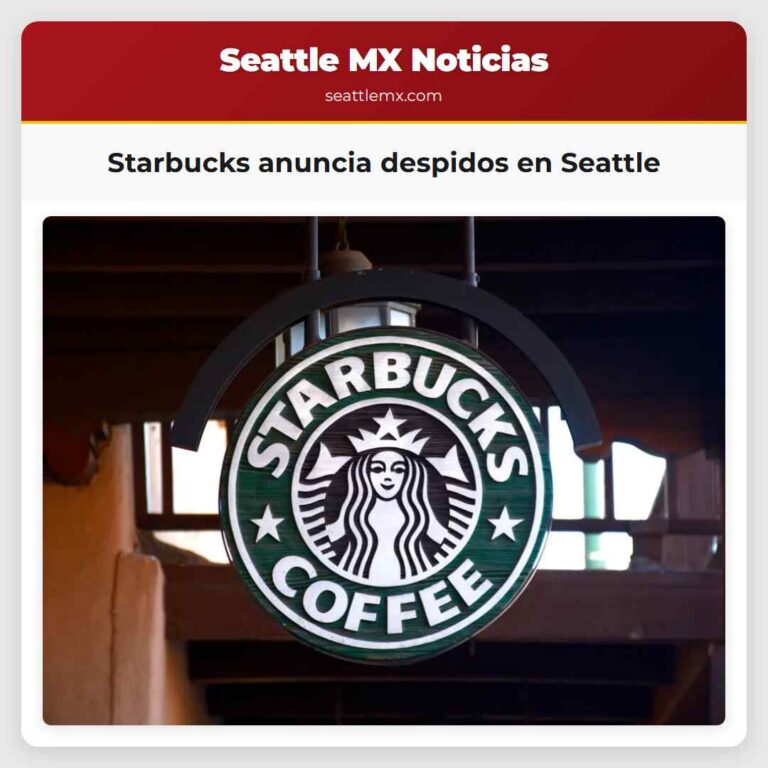 Starbucks anuncia despidos en Seattle