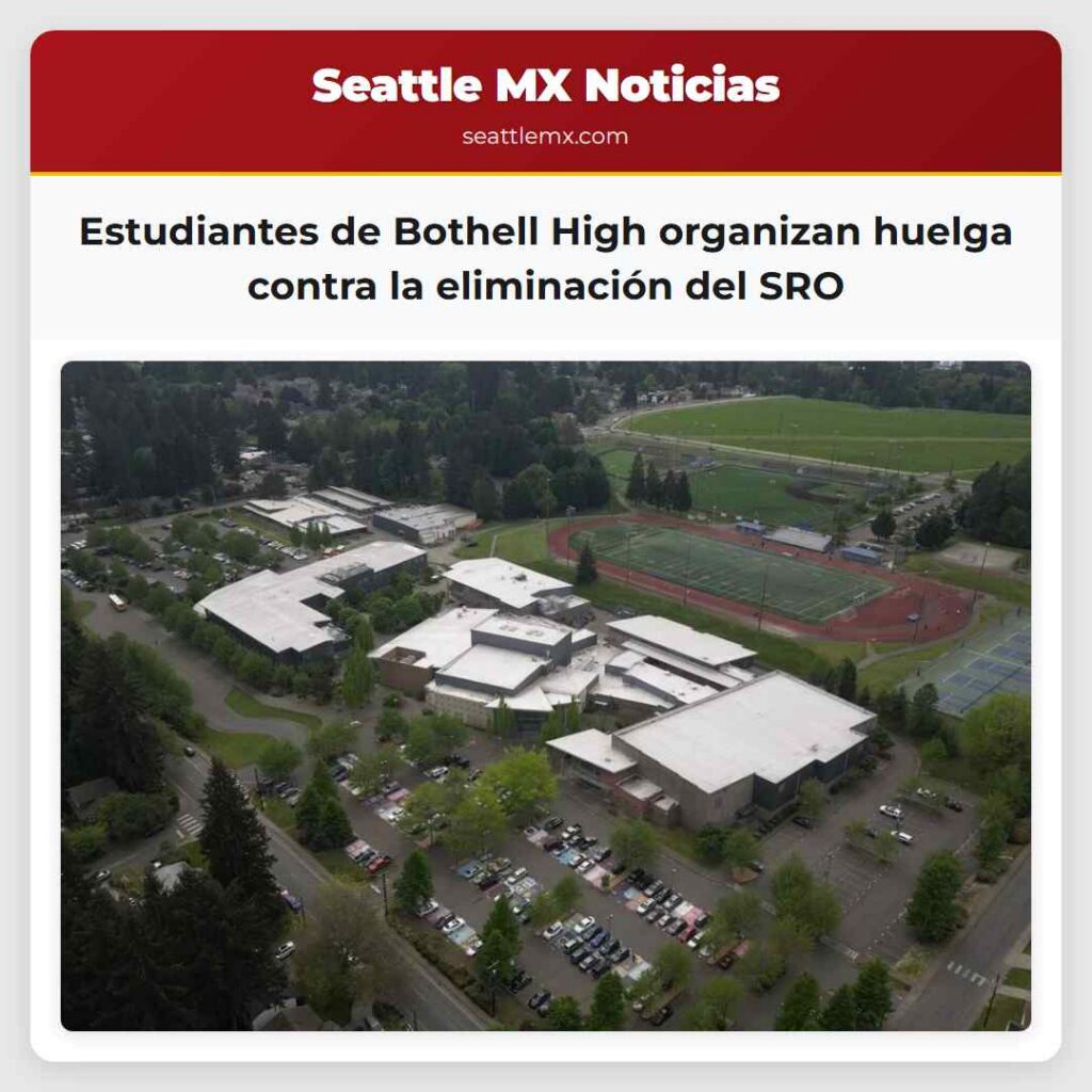 Estudiantes de Bothell High organizan huelga