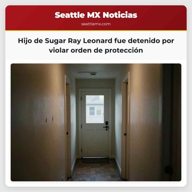 Hijo de Sugar Ray Leonard fue detenido por violar orden de protección