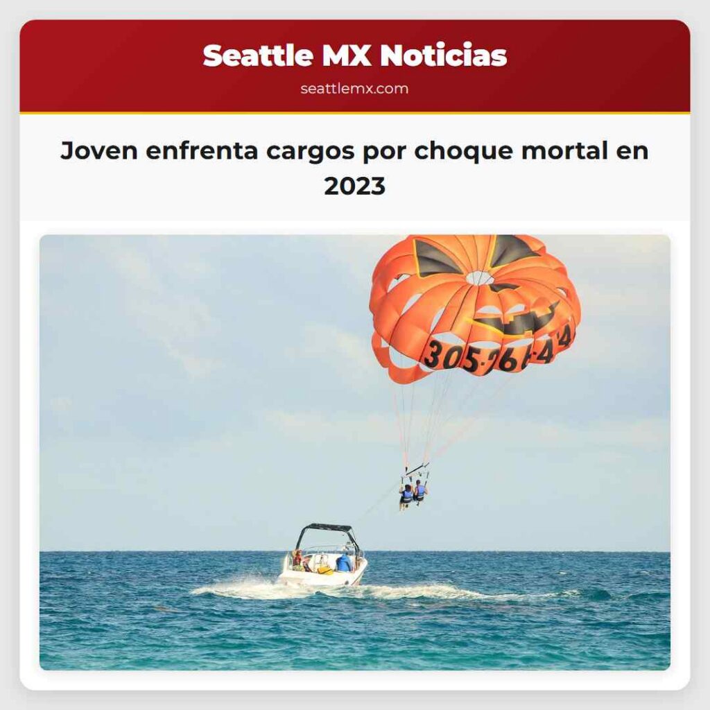 Joven enfrenta cargos por choque mortal en 2023