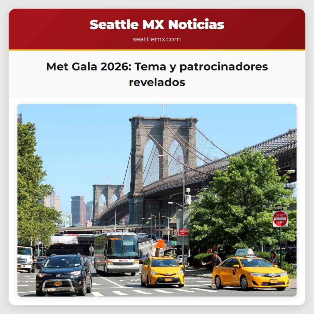 Met Gala 2026: Tema y patrocinadores revelados