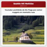 Youtuber prohibido de Six Flags por comer nuggets en montaña rusa